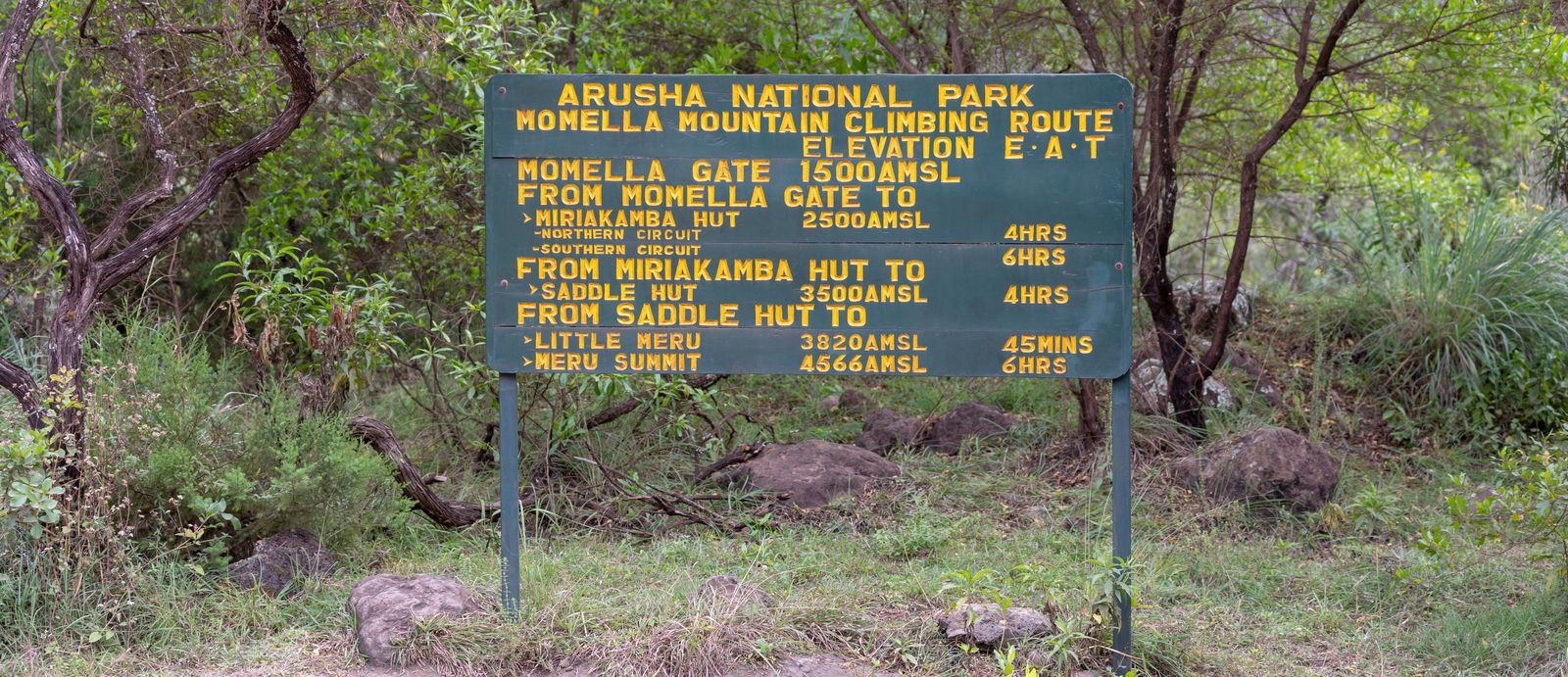Arusha National Park walking Safaris